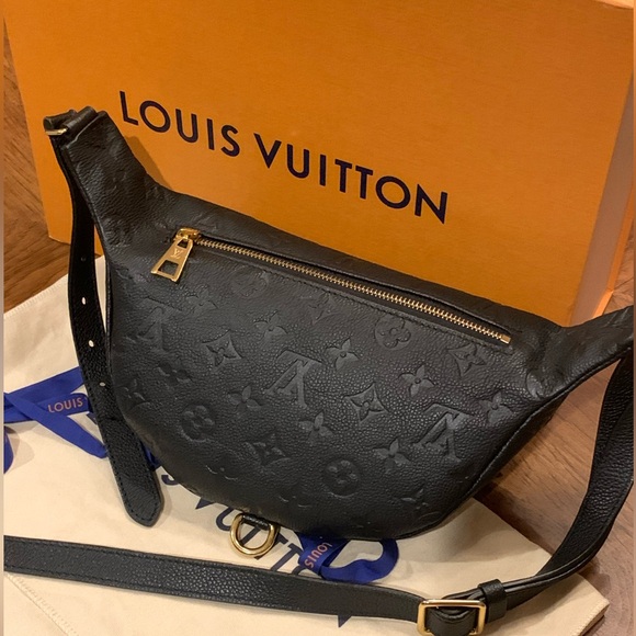LV Monogram Empreinte Noir Bumbag - Picture 10 of 16
